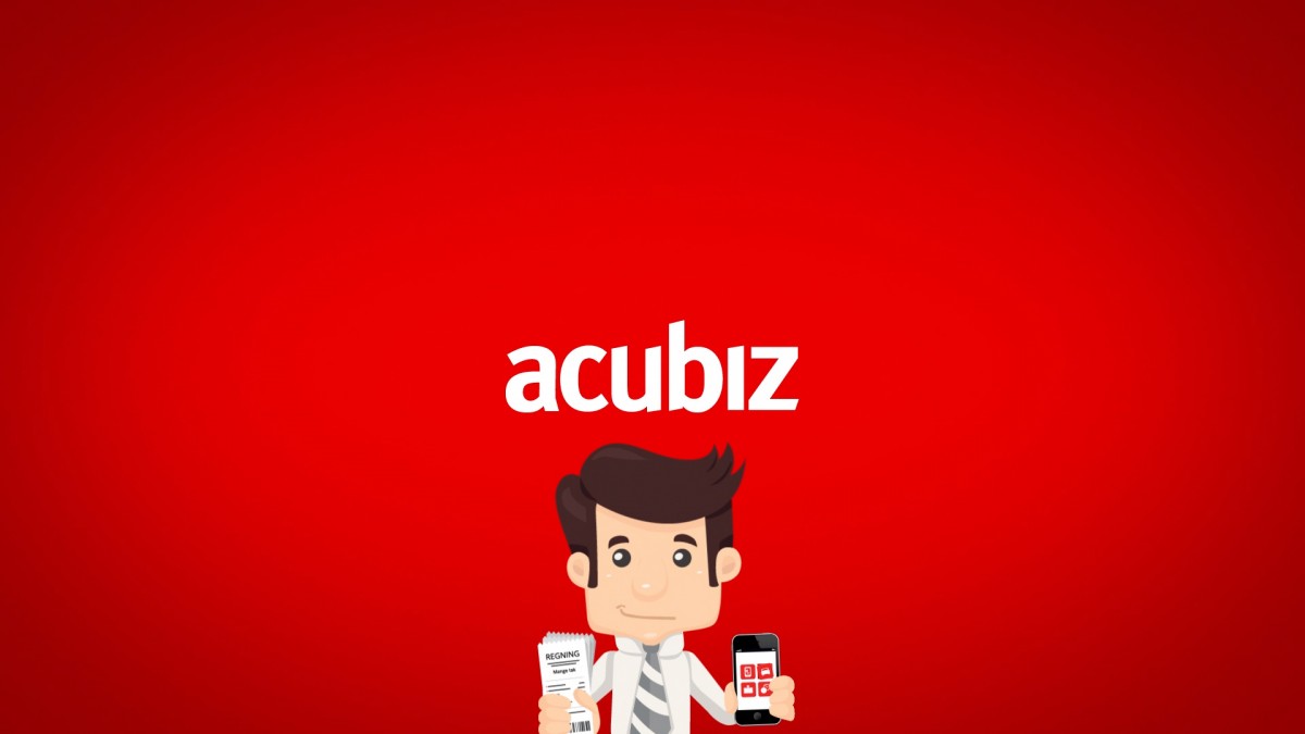 Acubiz rejseafregning med mobilen - animationsfilm af Nerd Productions